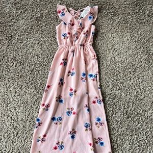 Girls maxi dress.